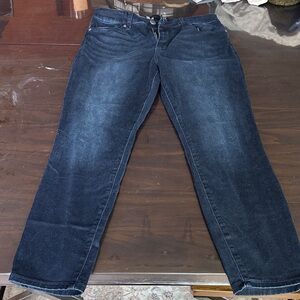 Kut from the Kloth Dark Blue Donna High Rise Ankle Skinny